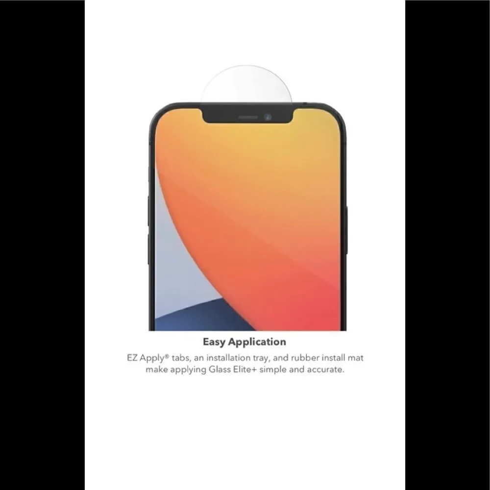 Invisible SHIELD glass elite protection glass. New